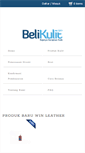 Mobile Screenshot of belikulit.com